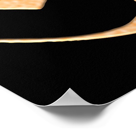 Gold Om  ポスター (角)