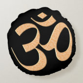 Gold Om  ラウンドクッション (裏面)