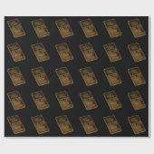Gold Ounce Wrapping Paper ラッピングペーパー (フラット)