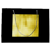 Gold-Paneled Black-II  ラージペーパーバッグ (裏面)