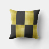 Gold-paneled Black-IV クッション (裏面)