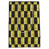 Gold-Paneled-Black-IV ミディアムペーパーバッグ (裏面)