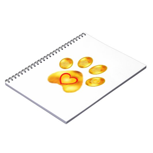 Gold Paw ノートブック (左側)