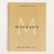 Gold Personalized Business 