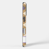 Gold Personalized Girly Checkered Case-Mate iPhoneケース (裏面 / 右)