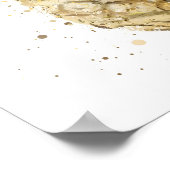 Gold Pineapple ポスター (角)