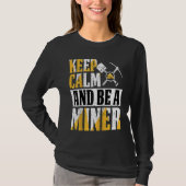 Gold Prospector Gold Miner Digger Treasure Huntin Tシャツ (正面)
