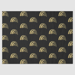 Gold Rainbow and black  薄葉紙