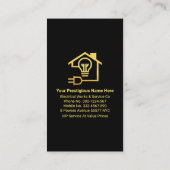 Gold Rebar Piling Construction Groundwork 名刺 (裏面)