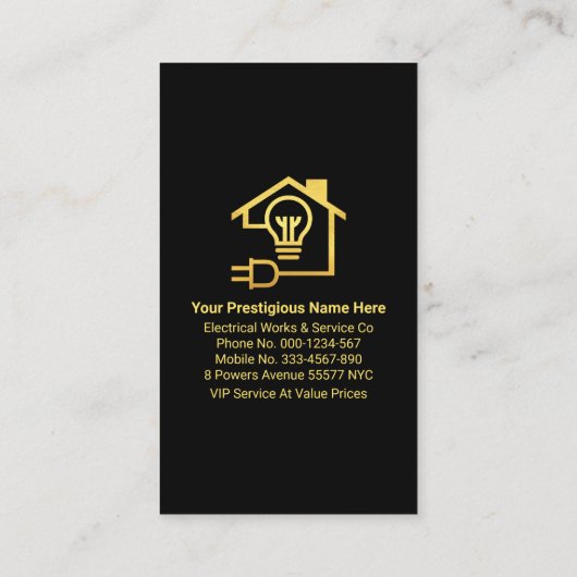 Gold Rebar Piling Construction Groundwork 名刺 (裏面)