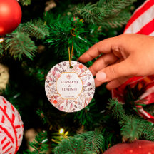 Gold Rustic Boho Chic Fall Wildflowers Wedding