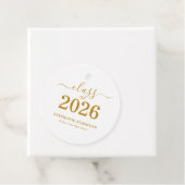 Gold Script Class of 2026 Modern  フェイバータグ (インサイチュ)