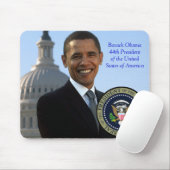 Gold Sealバラック・オバマ第44の大統領 マウスパッド (マウス)