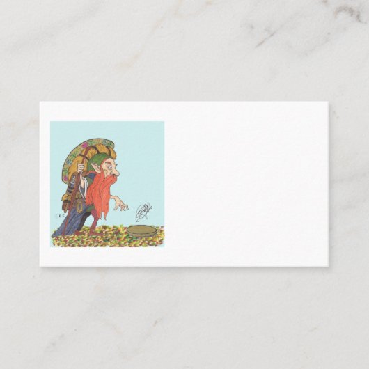 GOLD SEEKER LEPRECHAUN 名刺 (正面)