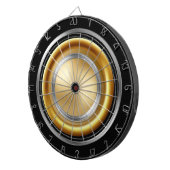 Gold, Silver & Black ダーツボード (正面右)