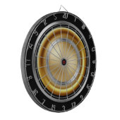 Gold, Silver & Black ダーツボード (正面左)