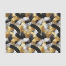 Gold Silver Black Christmas Celebration 薄葉紙