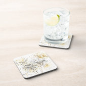Gold Silver Fireworks New Year's Eve or Day コースター (右側)