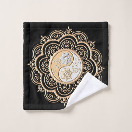 Gold & Silver Mandala ウォッシュタオル