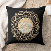 Gold & Silver Mandala クッション (ブランケット)