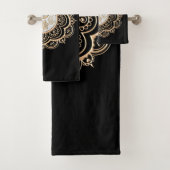 Gold & Silver Mandala バスタオルセット (インサイチュ)