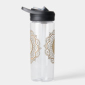 Gold & Silver Mandala water bottle ウォーターボトル (右面)