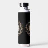 Gold & Silver Mandala water bottle ウォーターボトル (左面)