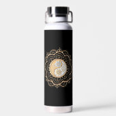 Gold & Silver Mandala water bottle ウォーターボトル (背面)