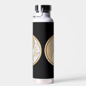 Gold & Silver Yin Yang water bottle ウォーターボトル (右面)