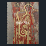 Gold Snake Gustav Klimt's Hygieia famous painting ノートブック<br><div class="desc">Gustav Klimt's Hygieia (1907) famous painting. gustav klimt, klimt, art nouveau, gustav klimt the kiss, the kiss, gold, gustav, symbolism, love, vintage, klimt freyas tears, klimt the tree of life, fine art, kiss, art history, masterpiece, flowers, art, masters, art masters, beautiful, floral, lovers, romance, golden, garden, colorful, romantic, portrait, famous...</div>