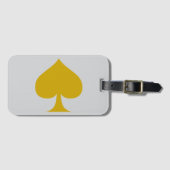 Gold Spade  ラゲッジタグ (正面横)