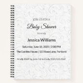 Gold Spiral Notebook | Lab & 300 Page Journal ノートブック (正面)