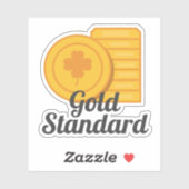 Gold Standard St Patrick's Day Gold Coins シール (シート)
