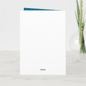 Gold Star 60th Birthday Card カード (裏面)