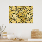 Gold Stars ポスター (キッチン)