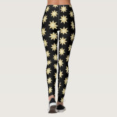 Gold Stars Design You Choose Background Colour レギンス (裏面)