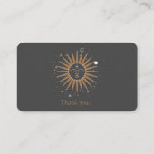 Gold sun 名刺 (裏面)