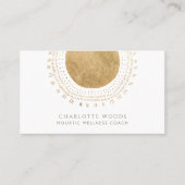 Gold Sun Holistic Wellness Coach 名刺 (正面)