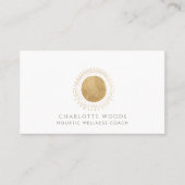 Gold Sun Holistic Wellness Coach 名刺 (正面)