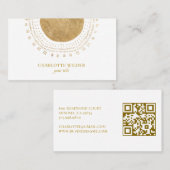 Gold Sun Rays  名刺 (正面/裏面)