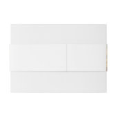 Gold Sunflowers rustic country barn wood 招待状ベリーバンド (裏面例)