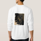 Gold T-Shirt Design スウェットシャツ (裏面)