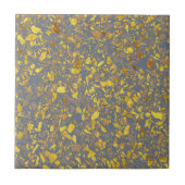 Gold Terrazzo Pattern タイル (正面)