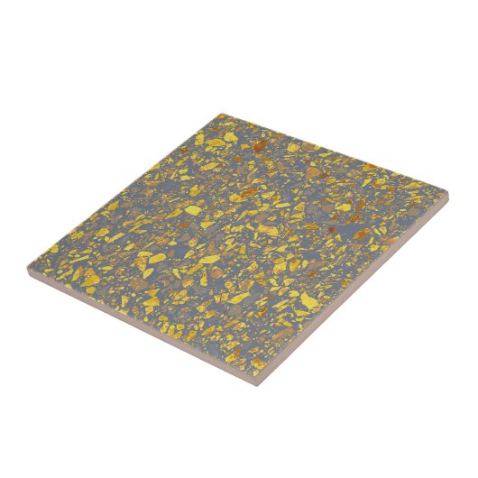 Gold Terrazzo Pattern タイル (側面)