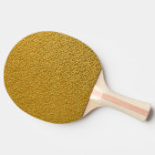 Gold Texture Ping Pong Paddle – Full Print Style 卓球ラケット (横)