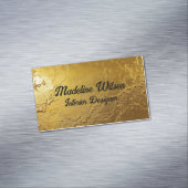 Gold Textured マグネット名刺 (インサイチュ)