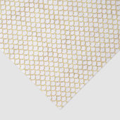 Gold Tone Mermaid Scales Decoupage 薄葉紙 (詳細)