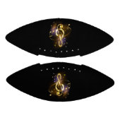 Gold Treble Clef Music アメリカンフットボール (パネル)