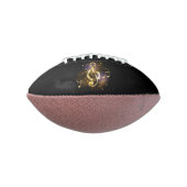 Gold Treble Clef Music アメリカンフットボール (回転90)