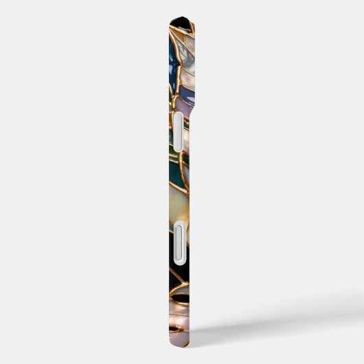 Gold Tropical Leaf Luxury Phone Case Case-Mate iPhoneケース (裏面 / 右)